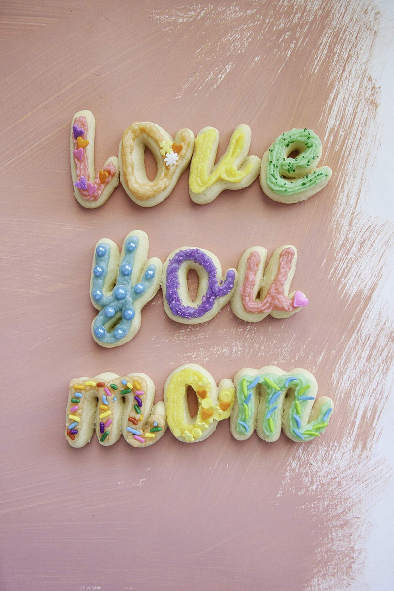 Talisman Designs Script Cookie Cutters | Set of 26 | White | Made of BPA Free Plastic | Small Letter Cutters for Cookies, Pies, Dough & Fondant | Baking Alphabet Cookie Cutters - Image 3